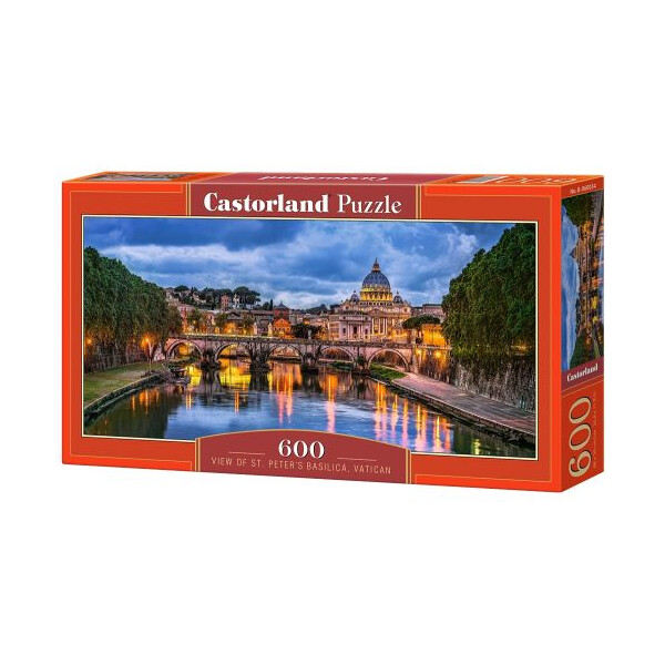 

Пазлы Castorland Собор Святого Петра/ Ватикан 600 элементов (TOY-38247)