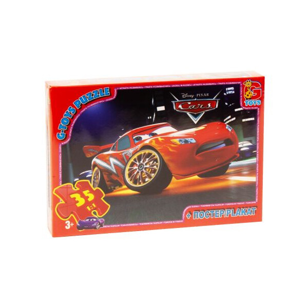 

Пазл Тачки 35 элементов + плакат (TOY-52348)