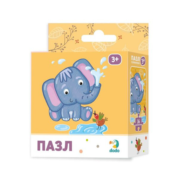 

Пазлы Додо Слоненок 16 элементов (TOY-101049)