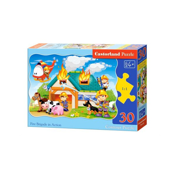 

Пазл Герои пожарные 30 элементов (TOY-31737)