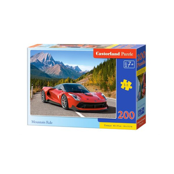 

Пазлы Castorland Горная прогулка на авто 200 элементов (TOY-53065)