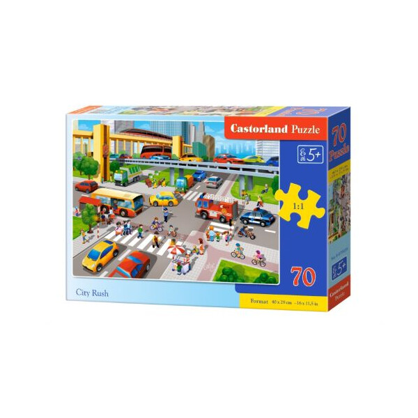 

Пазл Городское движение 70 элементов (TOY-53055)