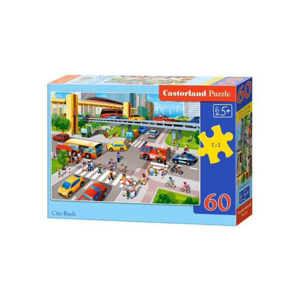 

Пазлы Castorland Городская суета 60 элементов (TOY-54933)