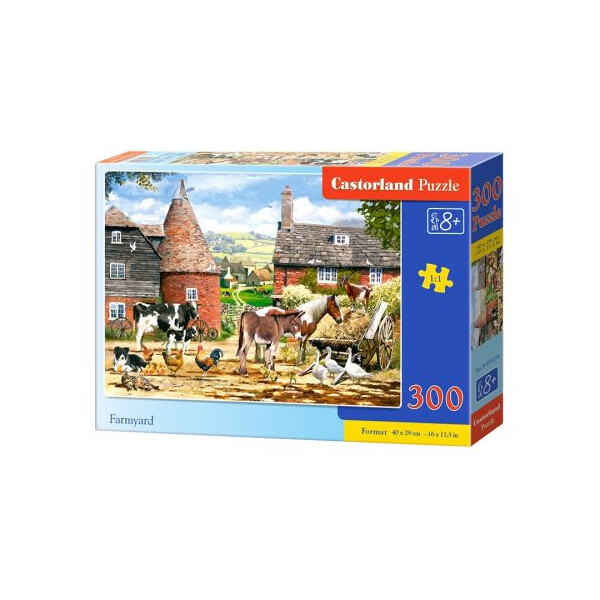 

Пазлы Castorland Дворик фермы 300 элементов (TOY-38226)