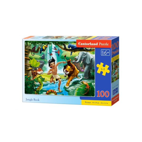 

Пазлы Castorland Книга Джунглей 100 элементов (TOY-53058)