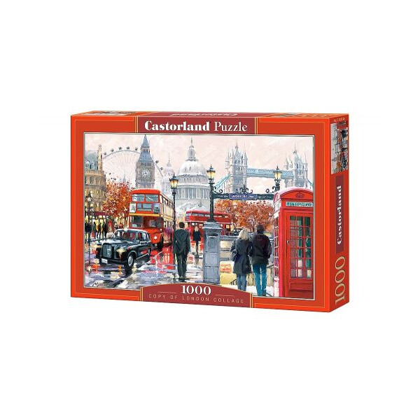 

Пазлы Castorland Коллаж Лондон 1000 элементов (TOY-22180)