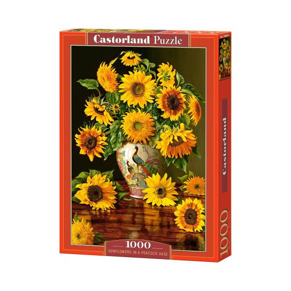 

Пазлы Castorland Подсолнухи в расписной вазе 1000 эл (TOY-44653)