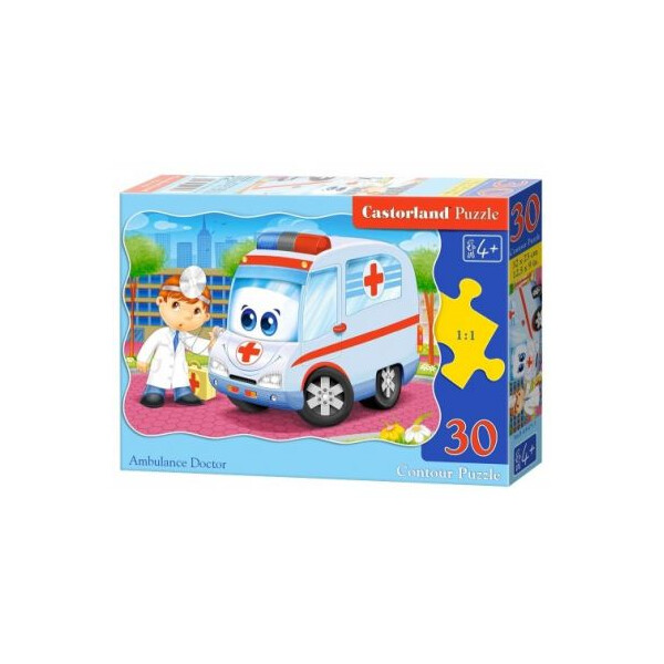 

Пазл Машина скорой помощи 30 элементов (TOY-24381)
