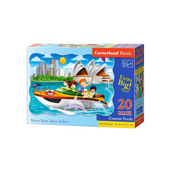 

Пазлы Castorland Макси Поездка на катере в Сиднее 20 эл (TOY-38306)