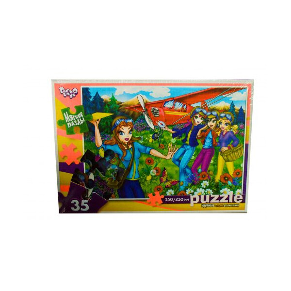 

Пазл мягкий Летчицы 35 элементов (TOY-42600)