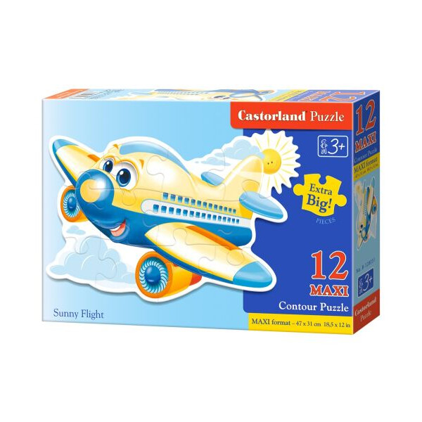 

Пазл Макси Самолет 12 элементов (TOY-21532)