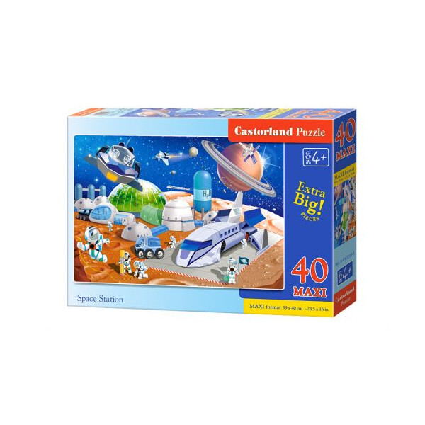 

Пазлы Castorland Космическая станция maxi 40 элементов (TOY-38310)