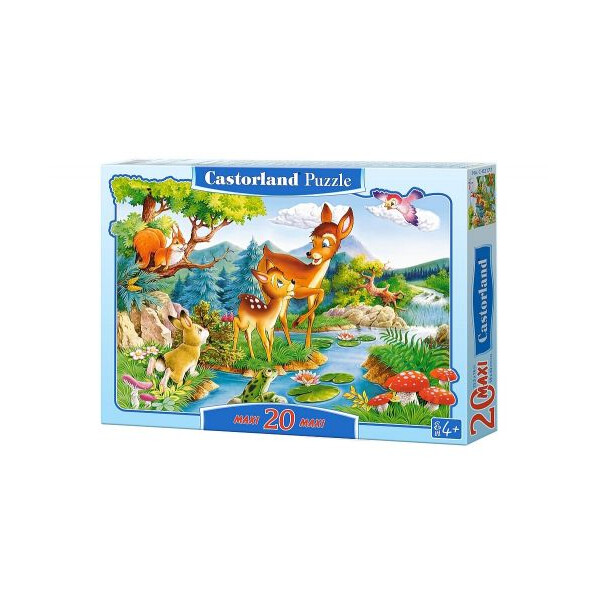 

Пазлы Castorland Макси Оленята 20 элементов (TOY-21538)