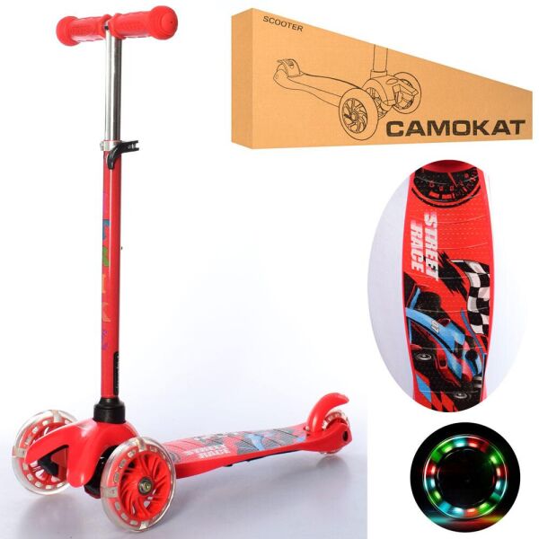 

Самокат BB 3-040-R MINI красный iTrike