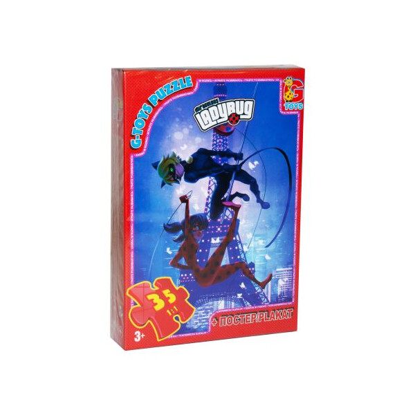 

Пазл Леди Баг и Супер Кот в Париже 35 элементов (TOY-55171)