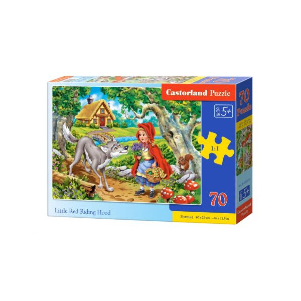 

Пазл Красная шапочка 70 элементов (TOY-53053)