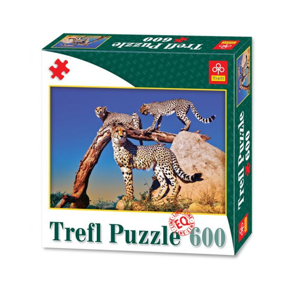 

Пазлы Trefl Леопарды 600 элементов (TOY-43613)