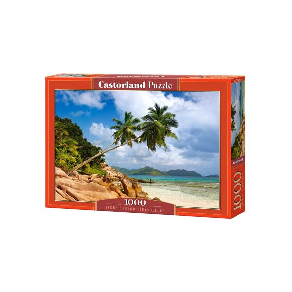 

Пазлы Пальмы и пляж Secret beach Seychelles 1000 элементы (TOY-44644)