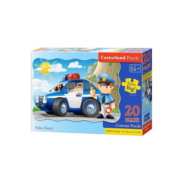 

Пазлы Castorland Макси Полиция 20 элементов (TOY-22186)