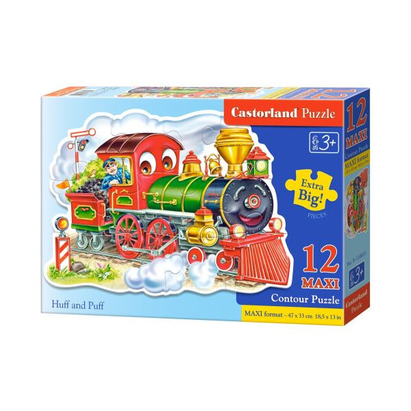 

Пазл Макси Паровоз 12 элементов (TOY-21534)