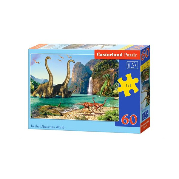

Пазлы Castorland Мир динозавров 60 элементов (TOY-38186)