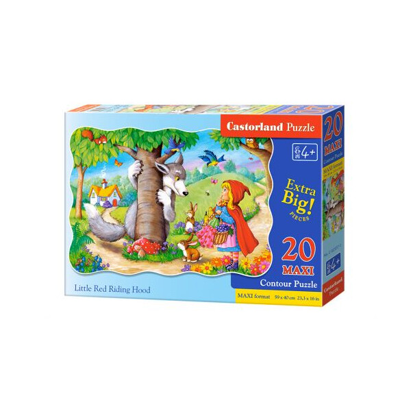 

Пазлы Castorland Макси Красная шапочка 20 элементов (TOY-38302)