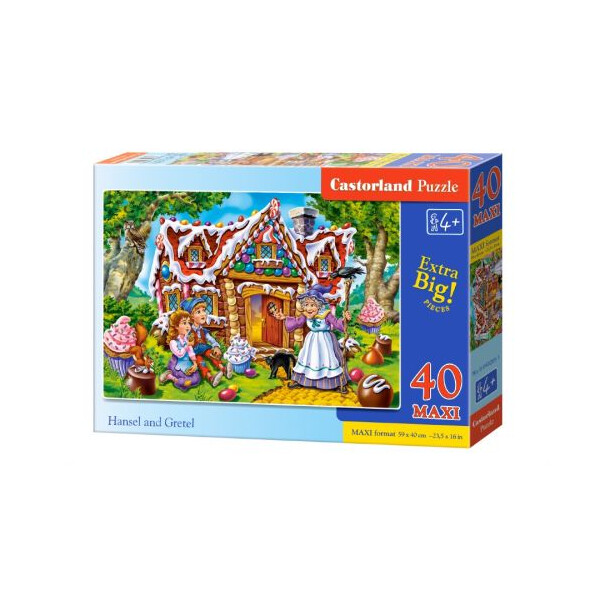 

Пазлы Castorland Макси Гензель и Гретель 40 элементов (TOY-53068)