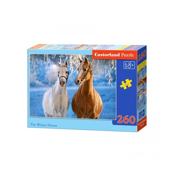 

Пазлы Castorland Пара лошадей 260 элементов (TOY-32850)