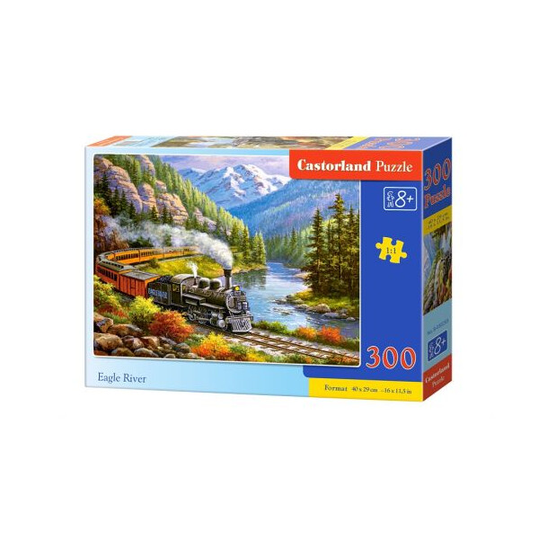 

Пазлы Castorland Паровоз в горах 300 элементов (TOY-38228)