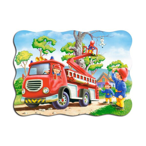 

Пазл Пожарники спасают котенка 30 элементов (TOY-21282)