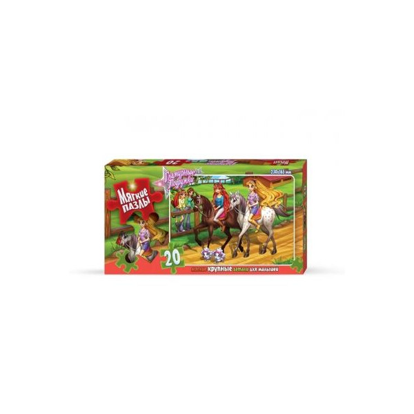 

Мягкие пазлы Dankotoys Гламурные подружки 20 элементов (TOY-42580)