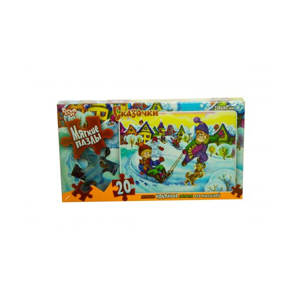 

Мягкие пазлы Dankotoys Сказочки: Карлсон и зима 20 элементов (TOY-42471)