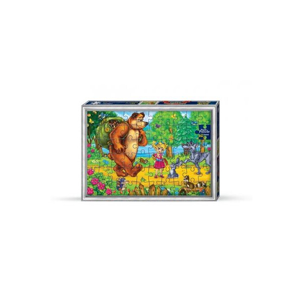 

Магнитные пазлы Dankotoys Маша и медведь 60 элементов (TOY-43973)