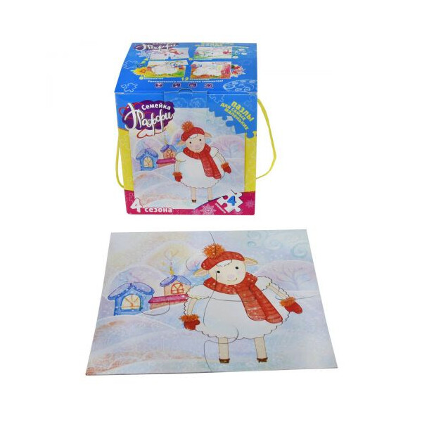

Пазлы Starteg 4 в 1 Семейка Паффи 4 сезона (TOY-104927)