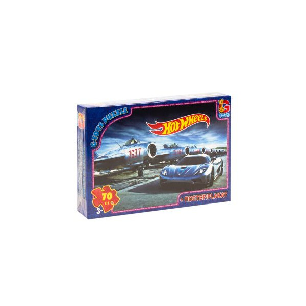 

Пазл Hot Wheels 70 элементов (TOY-101961)