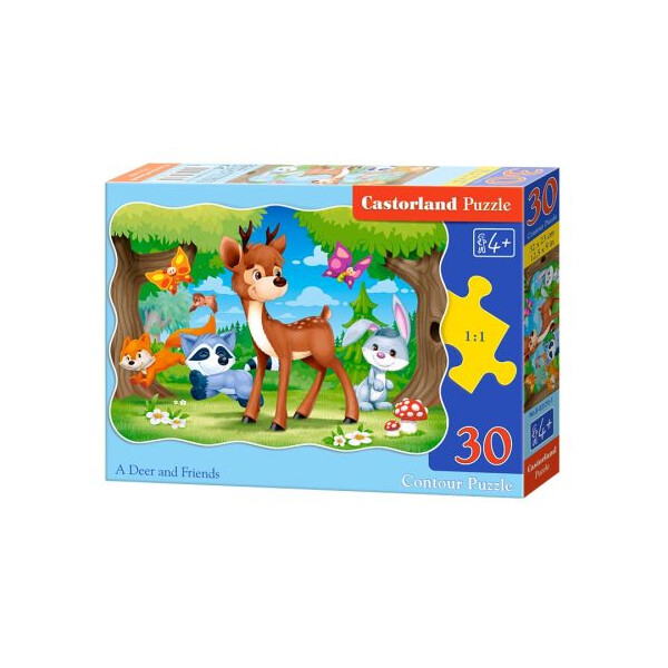 

Пазл Бэмби и его друзья 30 элементов (TOY-38172)