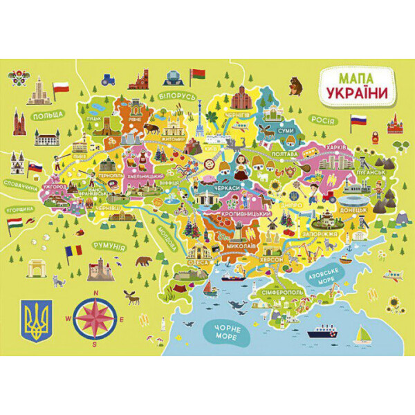 

Пазл DoDo Украина (mdf.300109)