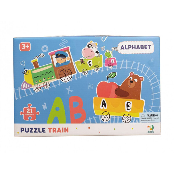 

Пазл DoDo Toys Азбука 21 элемент Паровозик (300251)