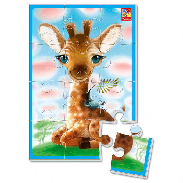 

Мягкие пазлы Vladi Toys Жирафчик (VT1103-59)