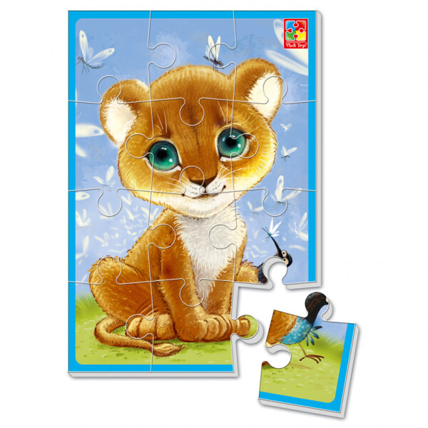 

Мягкие пазлы Vladi Toys Львенок (VT1103-57)