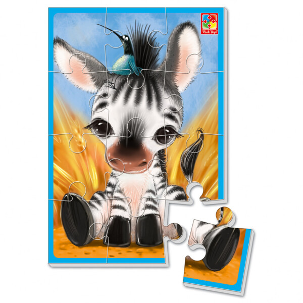 

Мягкие пазлы Vladi Toys Зебрик (VT1103-58)