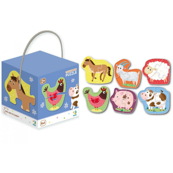

Пазл DoDo Toys 2-3-4 элемента Домашние животные (300152)