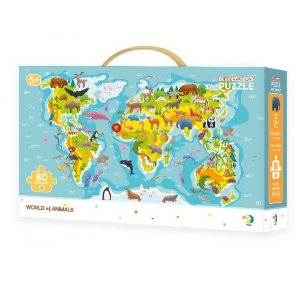 

Пазл DoDo Toys 80 элементов Мир животных (300133)