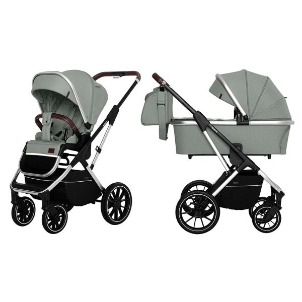 

Коляска универсальная CARRELLO Aurora CRL-6505 (2in1) Tea Green +дождевик