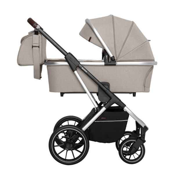 

Коляска универсальная CARRELLO Aurora CRL-6505 (2in1) Almond Beige +дождевик