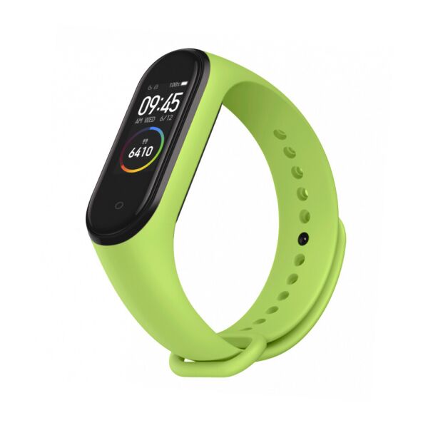 

Ремешок к браслету Mi Band 3 / 4 силиконовый Light green
