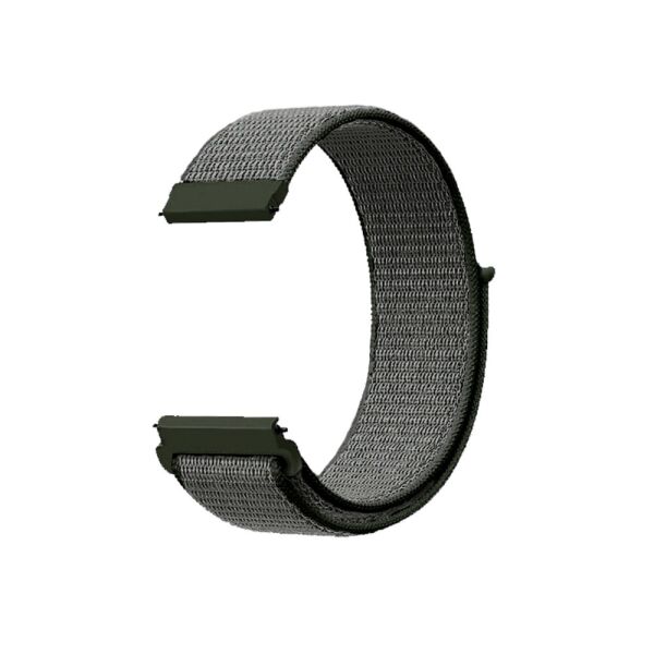 

Нейлоновый ремешок 22мм Amazfit Pace | Stratos | GTR 47 mm Темный хаки