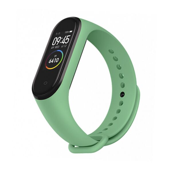 

Ремешок к браслету Mi Band 3 / 4 силиконовый Pistachio