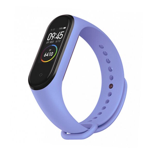 

Ремешок к браслету Mi Band 3 / 4 силиконовый Sky blue