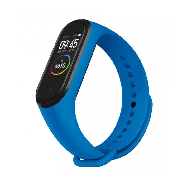 

Ремешок к браслету Mi Band 3 / 4 силиконовый Indigo